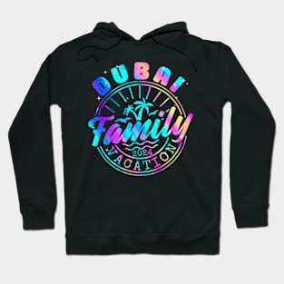 Family Vacay Squad Beach Trip Family Vacation Dubai 2024 Hoodie